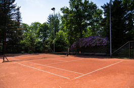 Gravelbaan Tennis