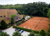 Tennispark vereniging groen boederij clubhuis