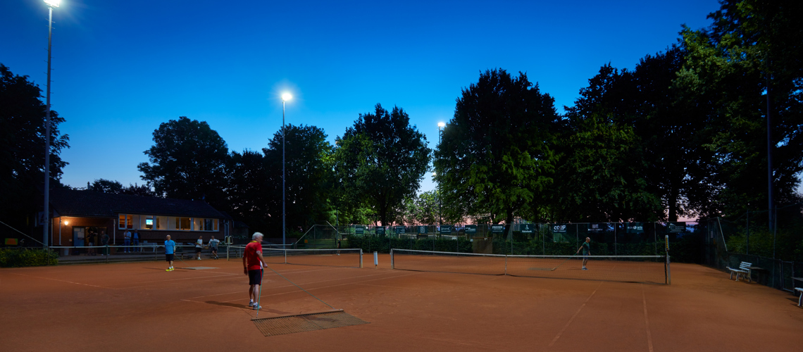 Tennisbaan Verlicht (2)