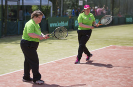 G-tennis 2 vrouwen dubbelen