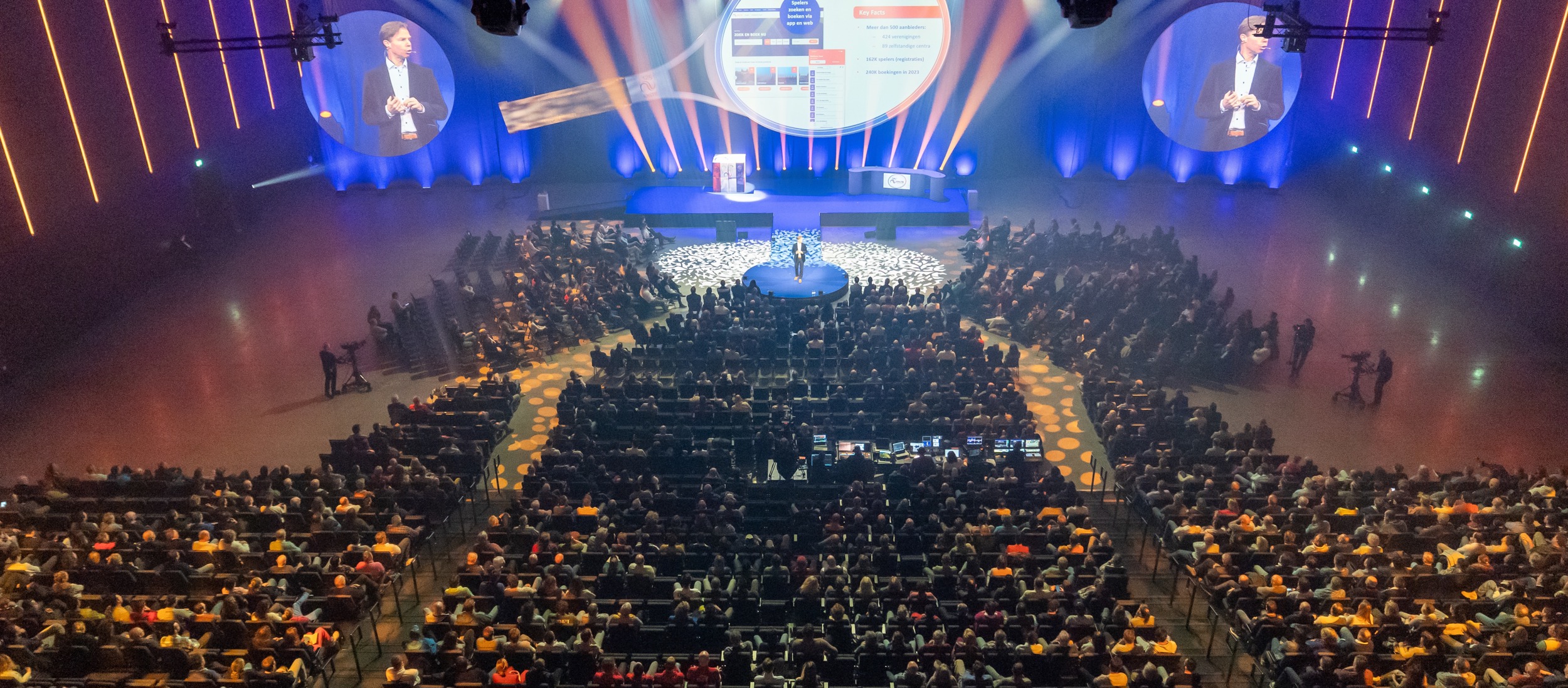 Foto jaarcongres zaal