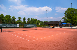 Gravel tennisbanen